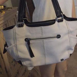 The Sak cream and brown cute bag